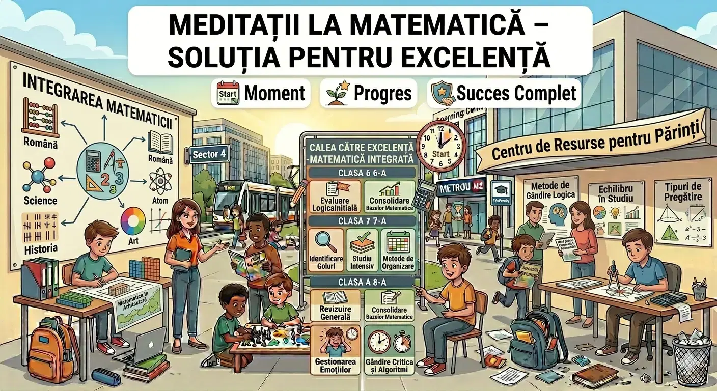 Meditații la Matematică – Soluția pentru excelență