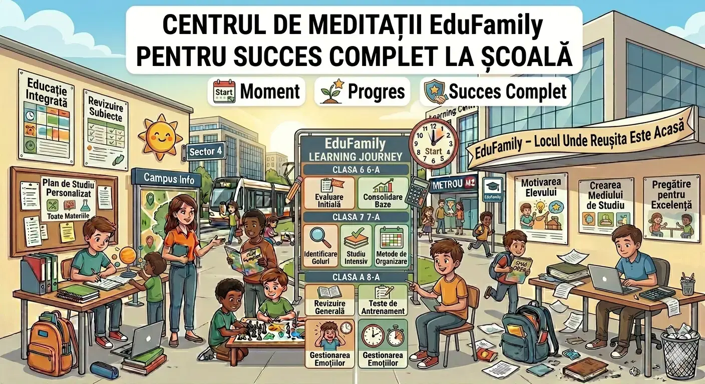 Centrul de Meditații pentru succes complet la școală