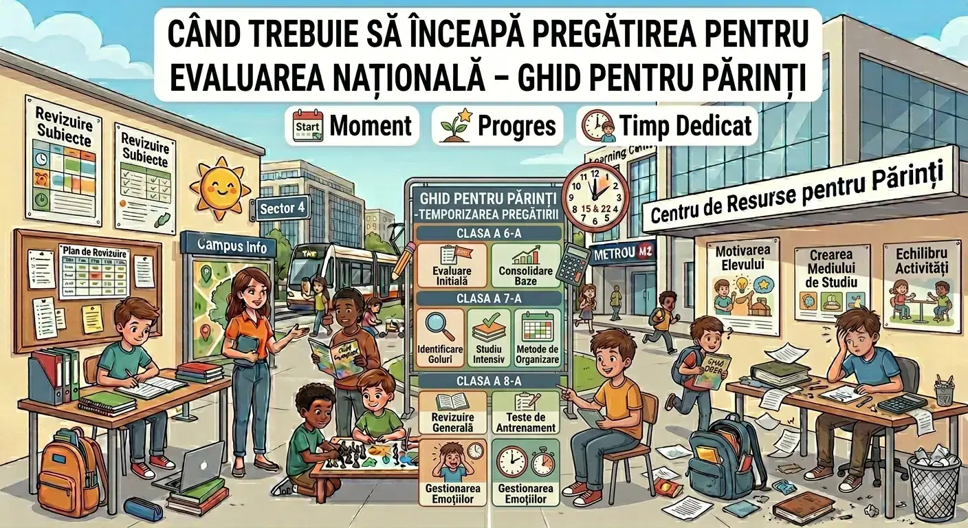 Ghid Complet Evaluare Națională 2026 – Structură, Subiecte și Cum te Pregătești